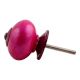 Neon Pink Purple Fitting Ceramic Knob